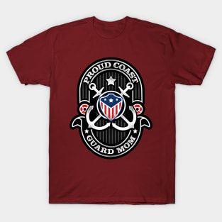 Proud Coast Guard Mom T-Shirt